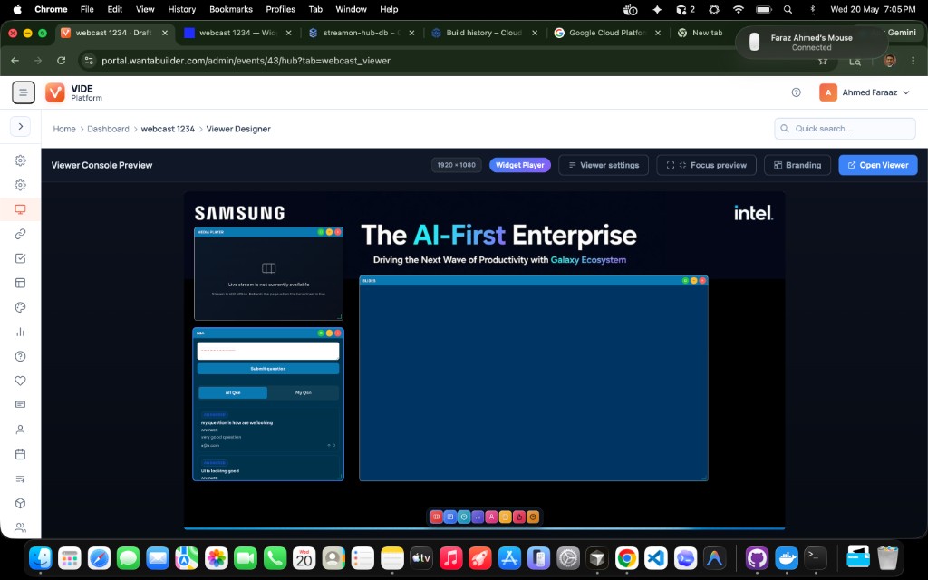 VIDE Platform | AI-Powered Branded Event Experience Platform